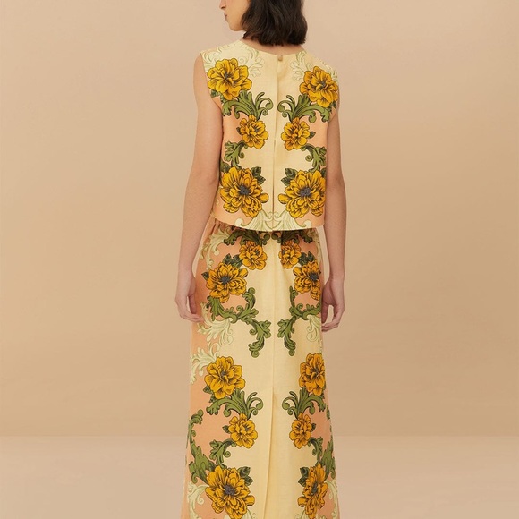 FARM Rio Linen Skirt - Picture 3 of 7